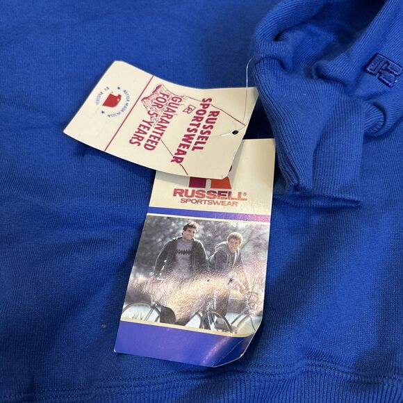 Russell Athletic Sweater Mens XL 80s Vintage Deadstock Made USA Blue Sweatshirt - Picture 5 of 11
